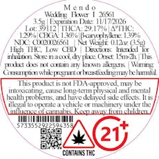 Mendo Wedding Flower I 26561