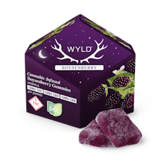 Wyld - 1:1:1 CBN Boysenberry Gummies 10pk (I) - 100mg