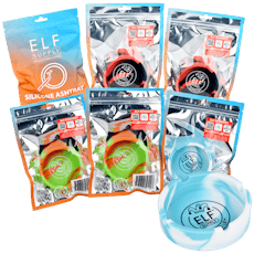 ELF Supply Round Silicone Ashtray - 3.25"