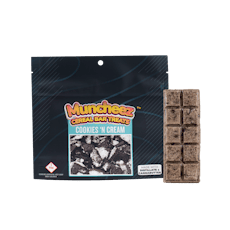 Muncheez - Cereal Bar Treats: Cookies N' Cream Krunch Bar 100mg