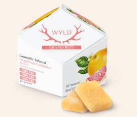 Wyld | Grapefruit 1:1:1 THC:CBG:CBC Gummies | Edible | 10mg X 10