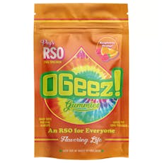Peg's RSO Full Spectrum Raspberry Orange Gummies 100mg (10-Pack | 10mg Each)