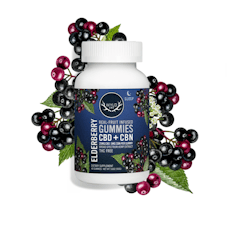Elderberry CBD/CBN 5:1 Gummies 40pc | 1000mg:200mg