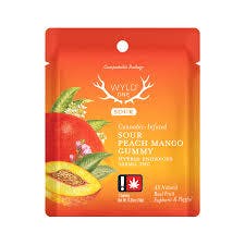 Wyld One Gummies Peach Mango 100mg - Hybrid