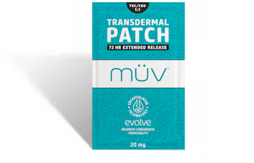 MUV 1:1 Transdermal Patch (10mg THC:10mg CBD)