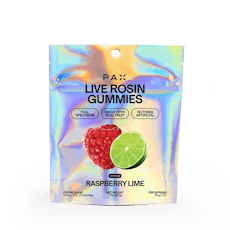 Raspberry Lime | LIve Rosin Gummies | 100mg