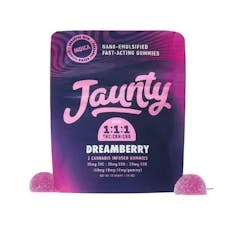 Jaunty | Dreamberry Gummies | 1:1:1 | THC:CBN:CBD | 20mg | 2pk