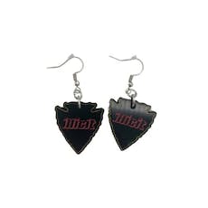 Arrowhead Dangle Earrings Illicit - Black