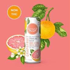 Wyld: Grapefruit CBD + CBG Sparking Water | 20mg CBD + 10mg CBD