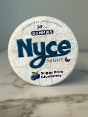 Nyce Rosin Sugar Free Gummies 10pk - Blueberry