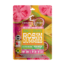 Constellation Gummies Effects 1:2:2 Pineapple Passion Fruit Guava + Green Tea 400mg