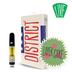 Layer Cake Live Vape Cartridge