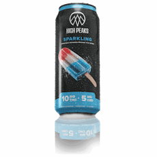 High Peaks - Sparkling Rocket Pop - Single Can Beverage