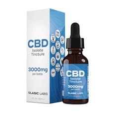 Vlasic Labs: Tincture | CBD Isolate | 3000mg