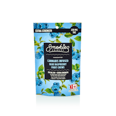 Smokiez-250mg Gummy-INDICA-Blue Raspberry
