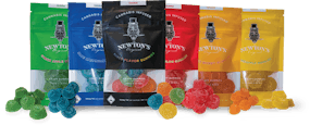 Sir Newtons Peach Mango 10pk Gummies 300mg