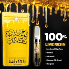Sauce Boss | Live Resin Cartridge | Jokerz Candy 1g