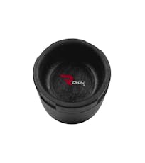 Rokin 3pcs Hemp Grinder w/Dish Blk