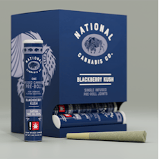 Blackberry Kush | 1g | Infused Pre-Roll