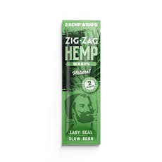 Zig-Zag | Natural Hemp Wrap | 2pk