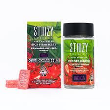 Sour Strawberry Gummies STIIIZY