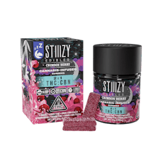 Stiiizy - Crimson Berry 2:1 CBN Gummies (100MG)