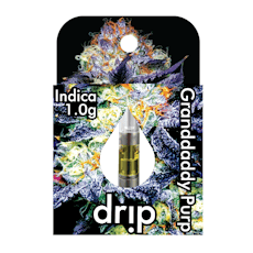 DRIP | GRANDADDY PURP | INDICA | 510 CARTRIDGE | 1G | REC