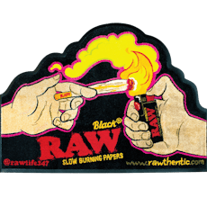RAW Black Lit Mat | 35"x35.5"