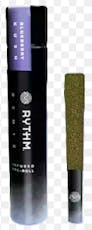 Blueberry Kush Infused Pre-Roll (1g)(Rythm)