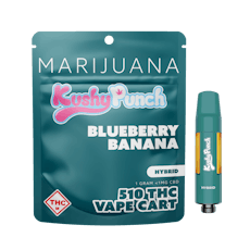 Kushy Punch: Vape | Blueberry Banana | Cartridge | 1g