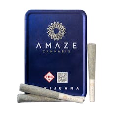 AMAZE - PREROLL - 0.5G - 6PK - SLURRICANE - SATIVA