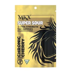 Chronic Cherry Super Sour 200mg Gummies by MKX