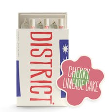 Cherry Limeade Cake: Pre-rolls 5pc (0.5g ea) - District Cannabis