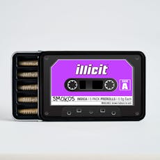 Illicit | GMO Cookies (I) Pre Rolls | 5 Pack (2.5g)
