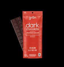 Gron - Dark Chocolate 1:1 CBD: THC (Hybrid) - 100mg