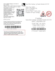 Select Elite Cartridge .5g Sundae Slumber (I) 01350