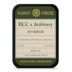 Florist Farms | Pre-roll 7-pk | BCC x Jealousy | 3.5g