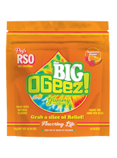 OGEEZ Big Ogeez! RSO Gummies 100mg - Raspberry Orange