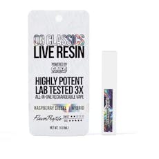 Cake OG Classics Live Resin Disposable Raspberry Diesel Hybrid - 1g