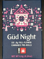 Gud Night 'Alley Oop, Turkey Bagz, Hibachi Blue' Pre-roll 6 Pack