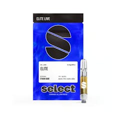 SELECT - ELITE - CART RESIN LIVE - 1G - BIG BUD - INDICA