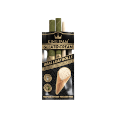 Accessory - King Palm- Gelato Cream Palm Leaf Cones 2pk Mini Rolls
