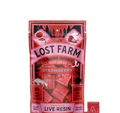 Kiva Lost Farm Live Resin Chews Watermelon (H) 100mg