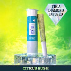 Ice VII: Infused Pre-Roll | Citrus Rush x Canal Street Runtz | 1g