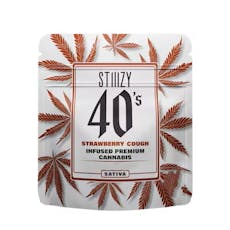 STIIIZY 40s | Strawberry Cough Infused Flower 2g