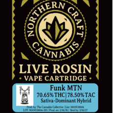 Funk MTN | 0.5g Vape Cart (Live Rosin)