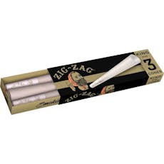 Zig Zag - Unbleached - King Size Cones - 3pk