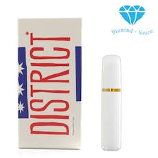 DISTRICT CANNABIS Miami Beach Liquid Diamonds & Sauce Disposable Vape 1g