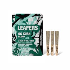Infused OG Kush Blend Pre-Roll Pack 1.5g (0.5g ea | 3-Pack)