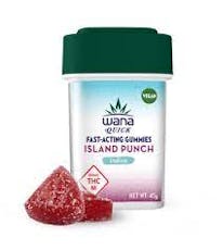Wana Quick - Island Punch Indica - 10mg Chews